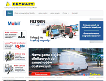 Tablet Screenshot of ekonaft.com.pl